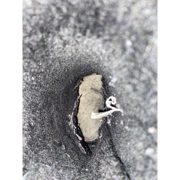 UGG Women's Black Suede Bow Back Short Boots - Size 7 - Picture 7 of 8